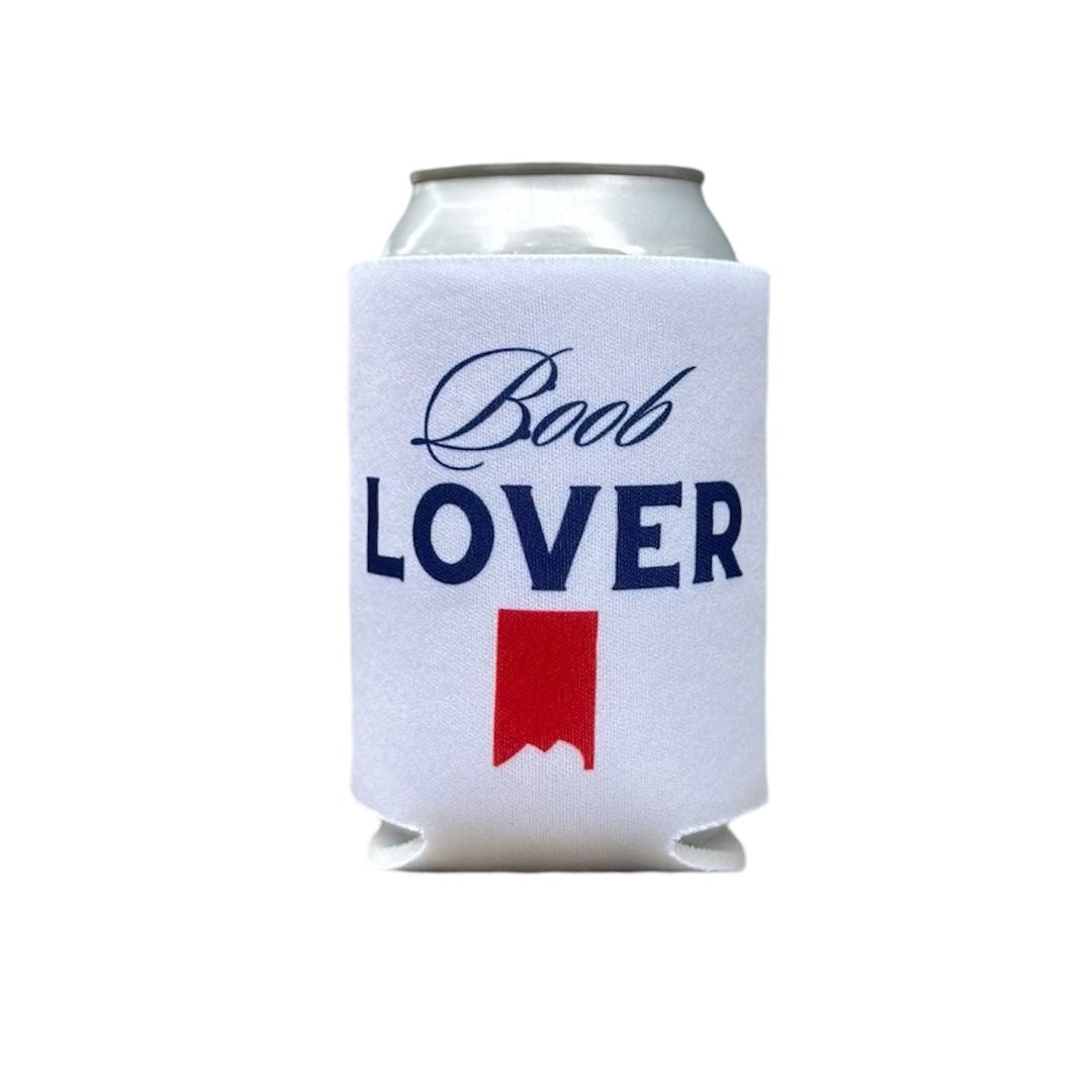 Parody of Michelob Ultra "B00B LOVER" Beer Can Cooler