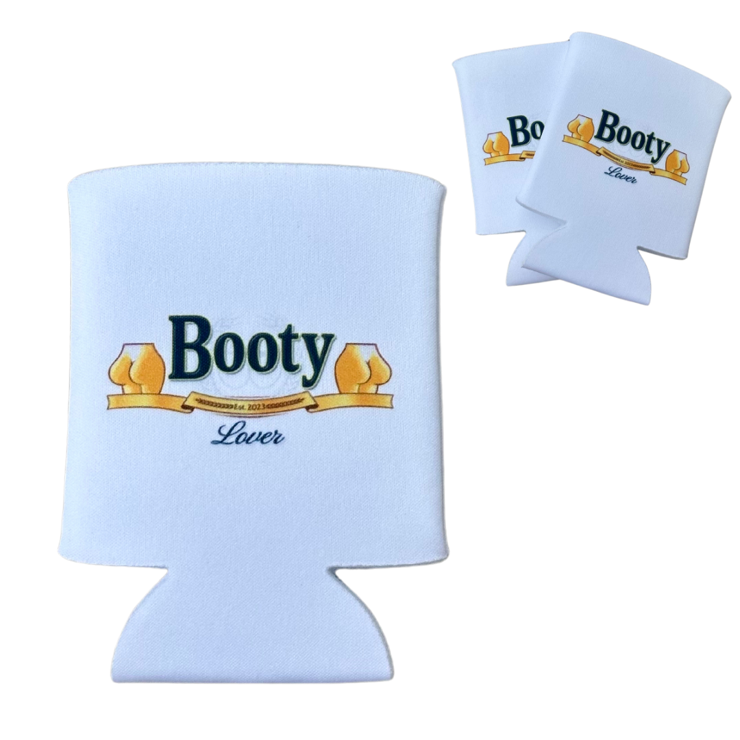 Parody of Modelo "BOOTY LOVER" Beer Koozie (Can Cooler)