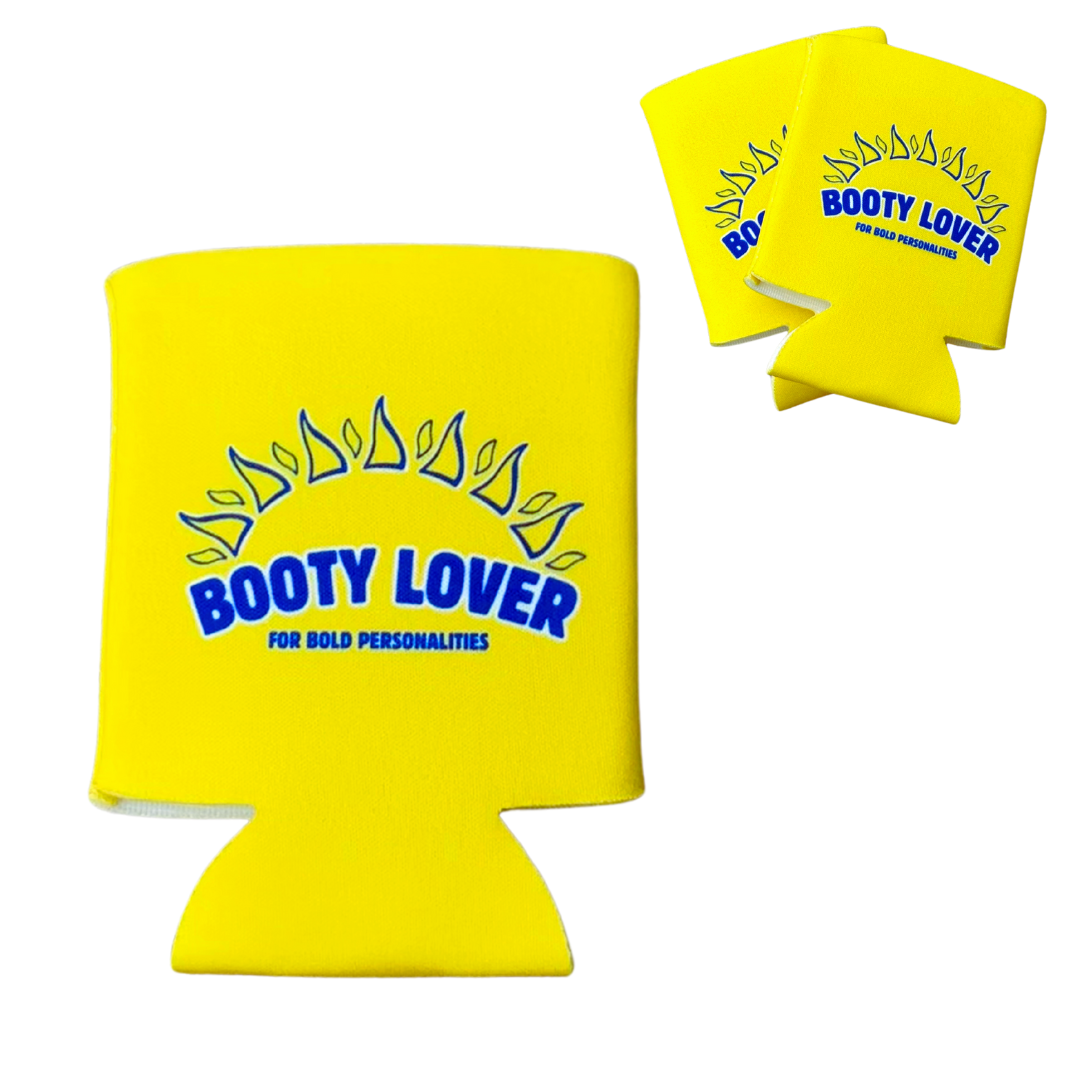 Booty Bundle – Parody Beer Koozie 5-Pack Featuring Bud Light, Modelo, Coors, Twisted Tea & Michelob “Booty Lover” Designs (5 for the Price of 4!)