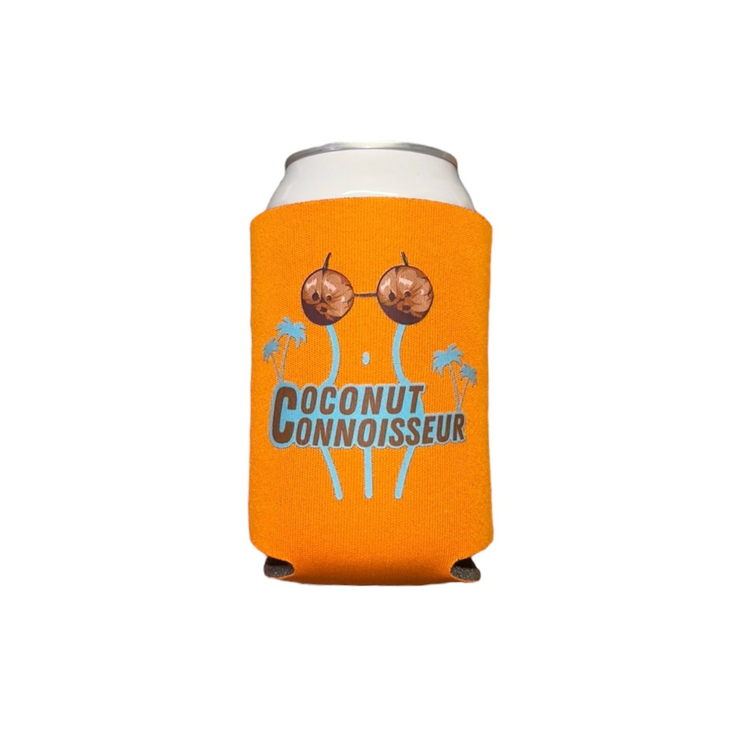 “Coconut Connoisseur” Beer Can Cooler