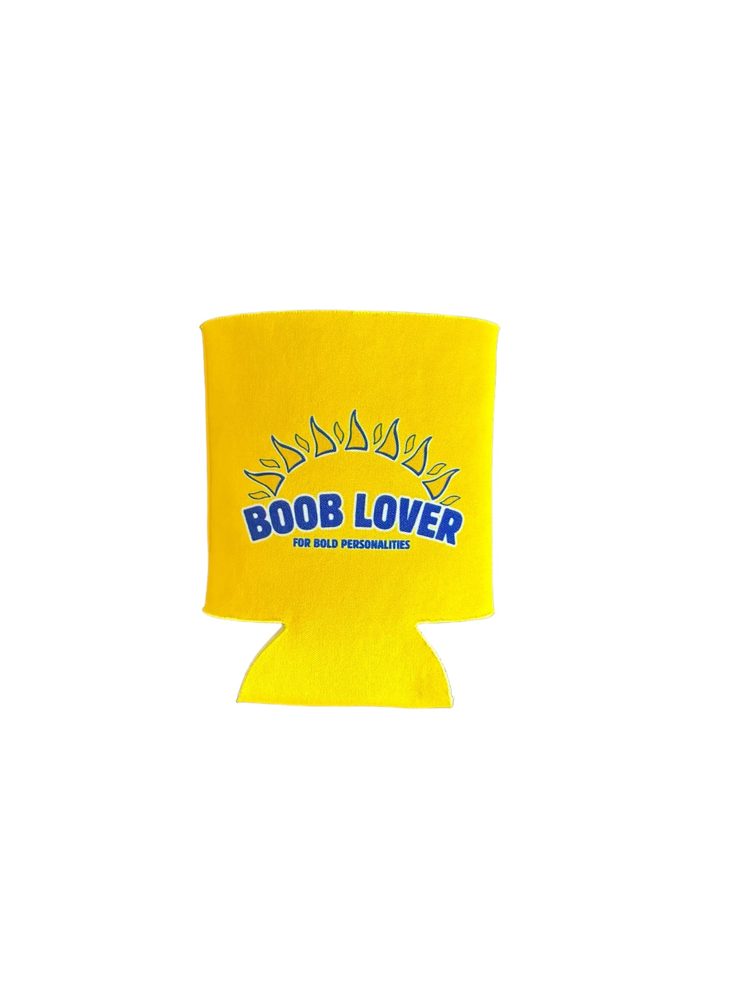 Parody of Twisted Tea "B00B LOVER" Beer Can Cooler