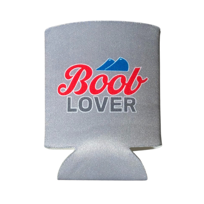 Parody of Coors Light "B00B LOVER” Beer Can Cooler