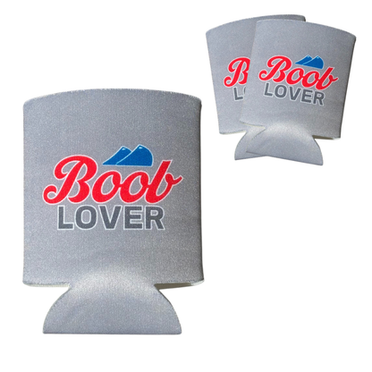 Parody of Coors Light "B00B LOVER” Beer Can Cooler